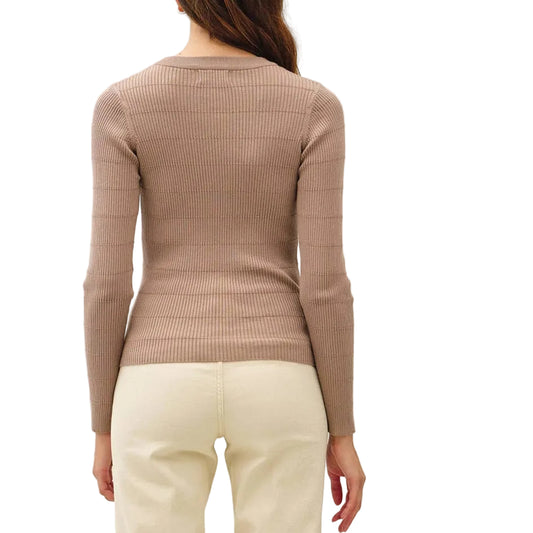 Mocha Slim Fit Sweater