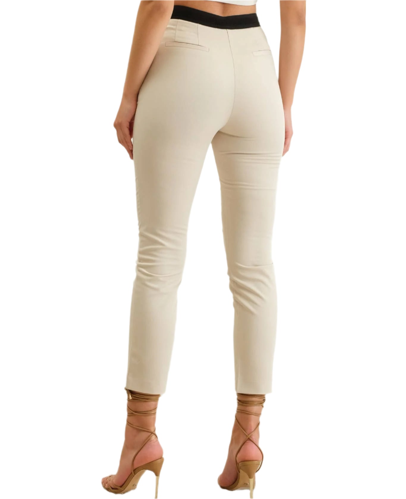 French Beige Pixie Pants