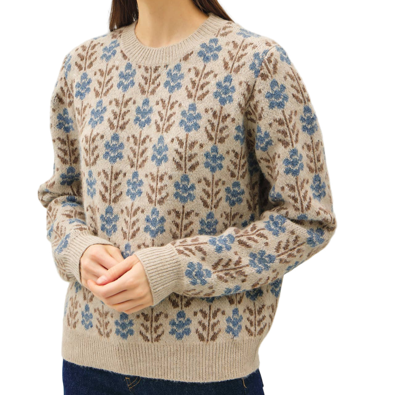 Vintage Flower Sweater
