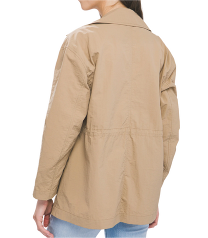 Khaki WindbreakerJacket