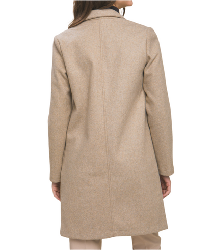 Chic Fleece Long Line Coat