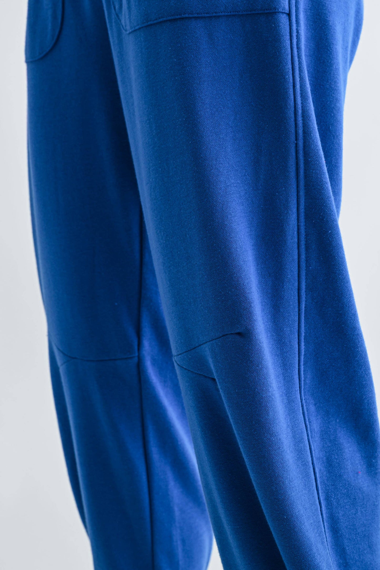 Blue French Terry Lounge Joggers
