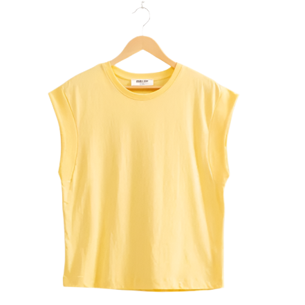 Creamy Yellow Tee