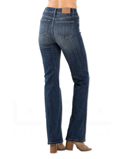 Judy Blue Pull On Slim Boot Cut Jeans
