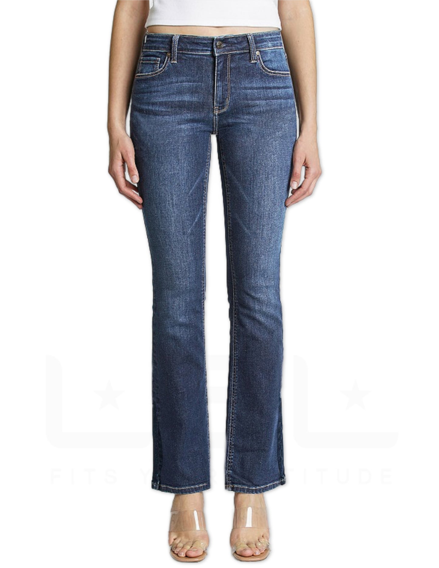 Imogen Mid Rise Bootcut Jeans