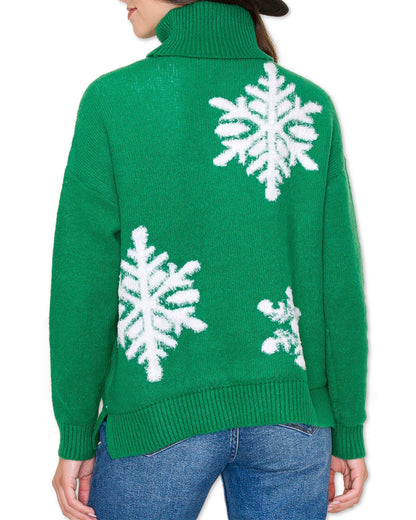 Snowflake Sweater - Green