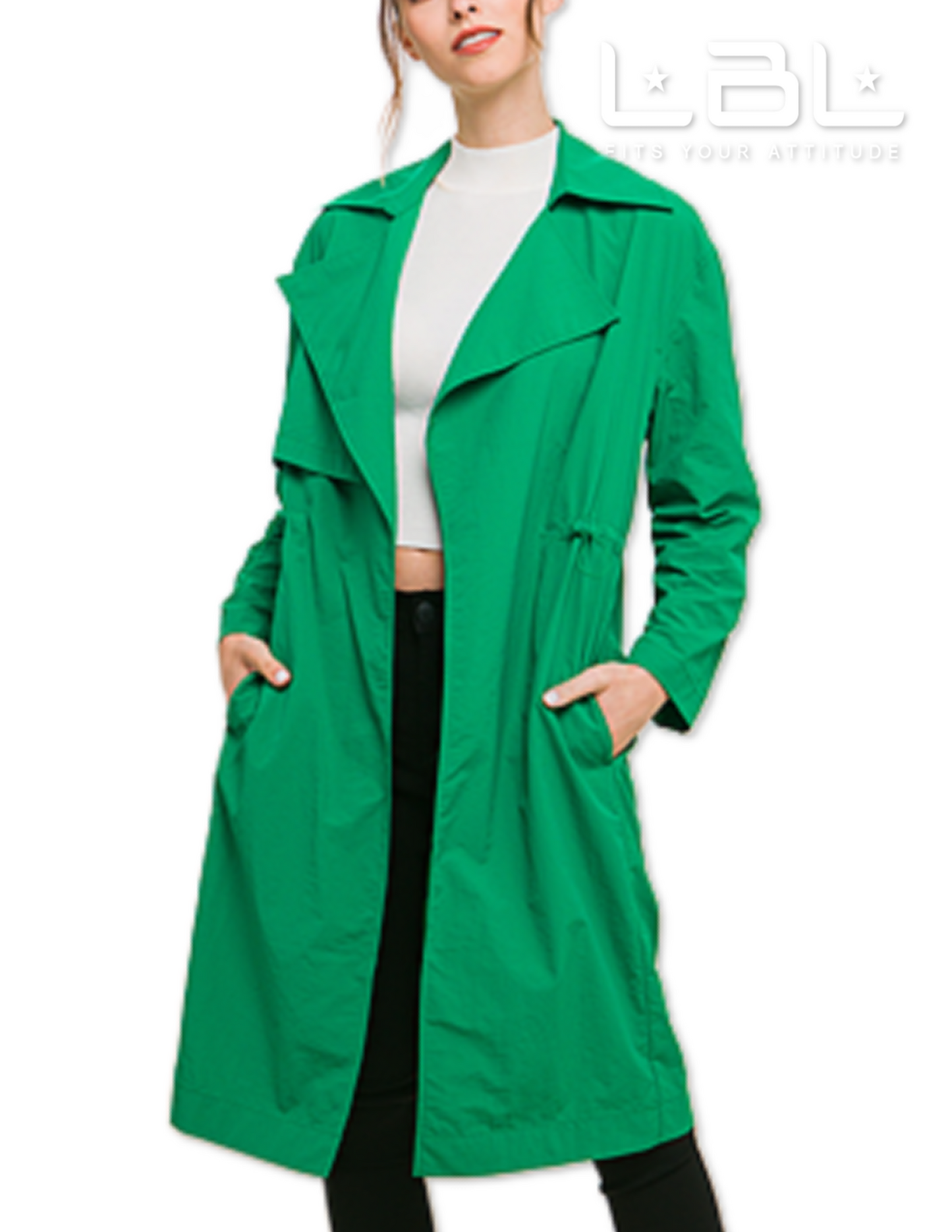 Working Girl Coat - Green
