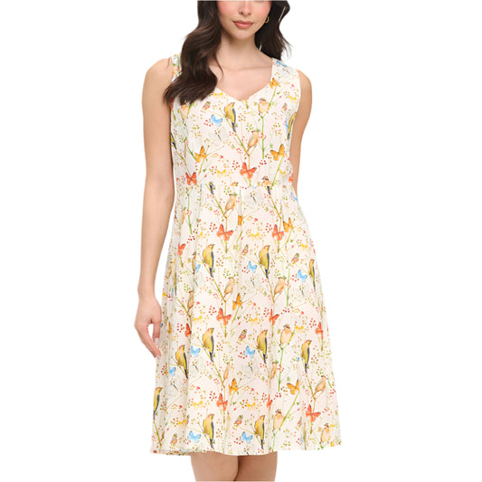Birds & Butterflies Windflower Dress