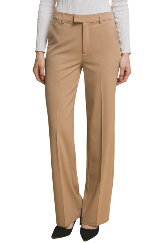 Beige Trousers