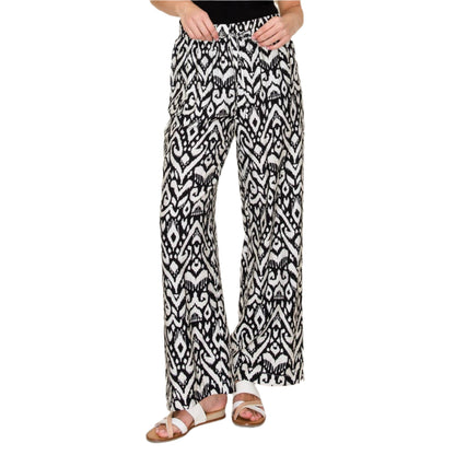 Geo-print Wide Pant