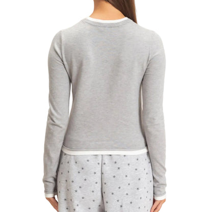 Heather Gray Knit Top