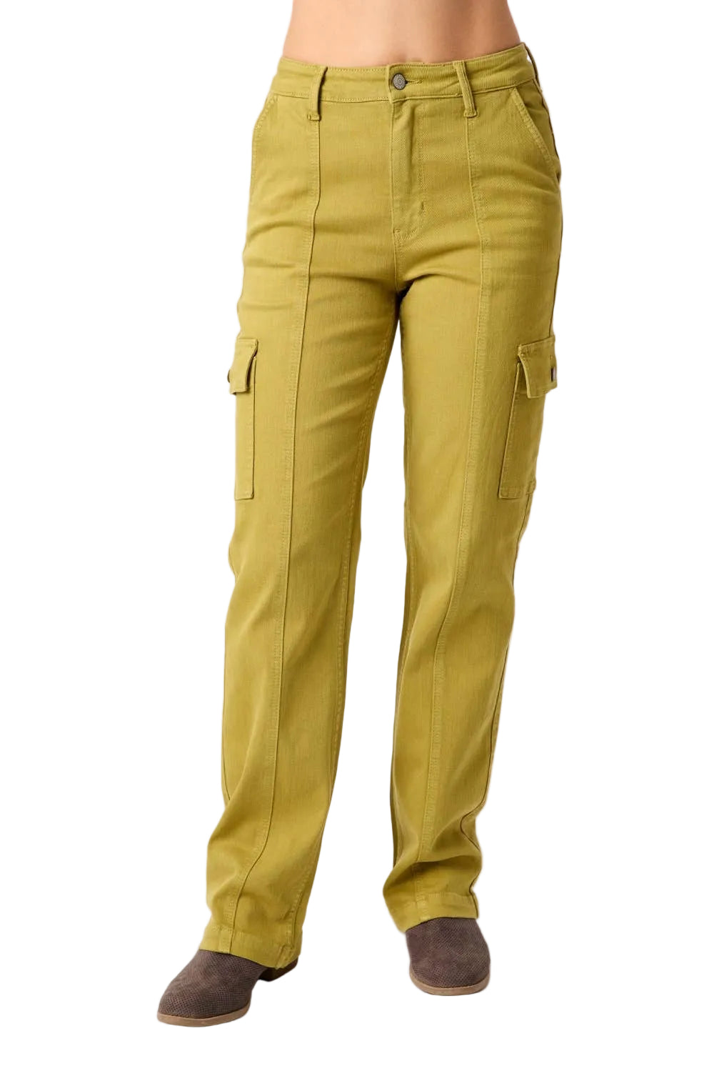HW Matcha Garment Dyed Cargo Straight