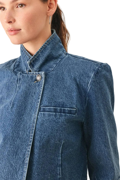Denim Crop Jacket