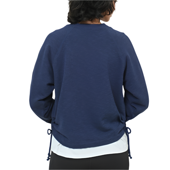 Drawstring Hem Sweatshirt