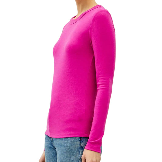 Fuchsia Round Neck Top