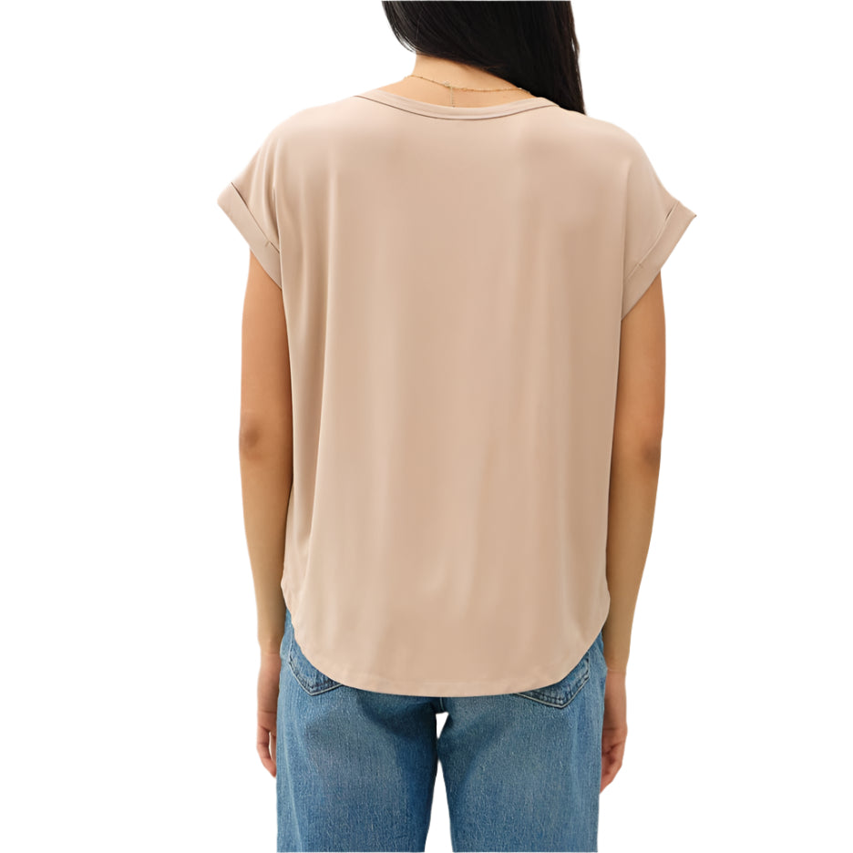 Taupe Bamboo / Modal Dolman Sleeve Tee