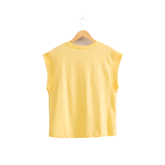 Creamy Yellow Tee