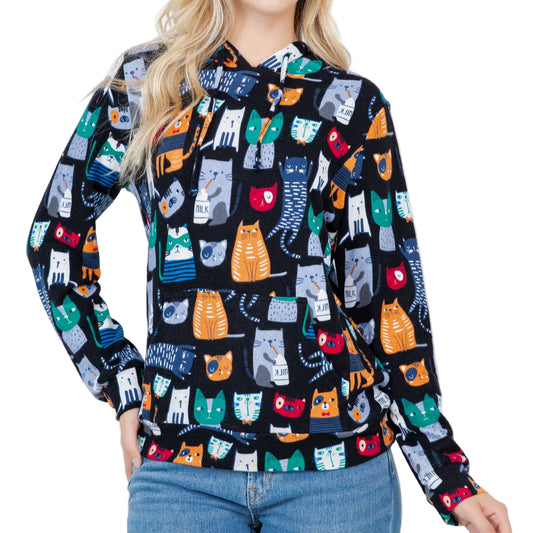 Cat Pullover Hoodie
