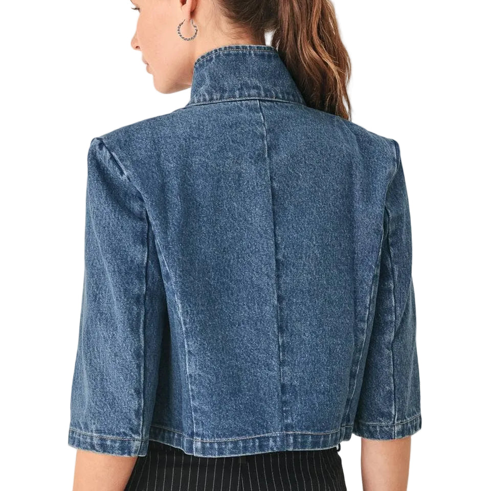Denim Crop Jacket