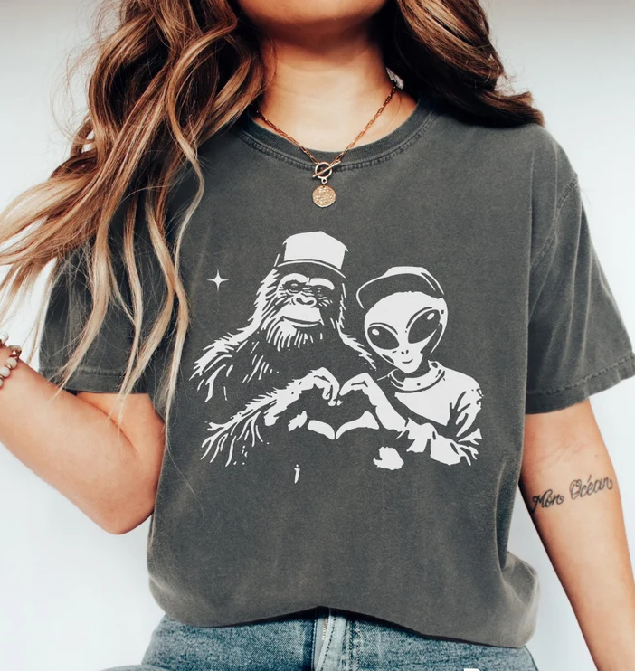 Bigfoot Alien Tee