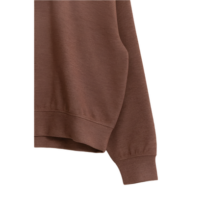 Chesnut Funnel Neck Sweatshirt