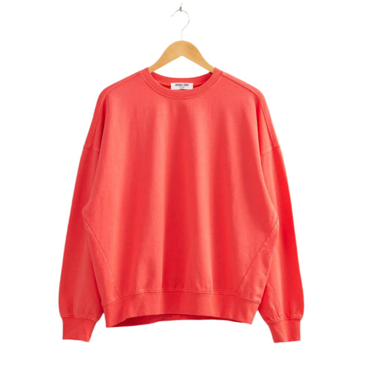 French Terry Coral Sweatshirt