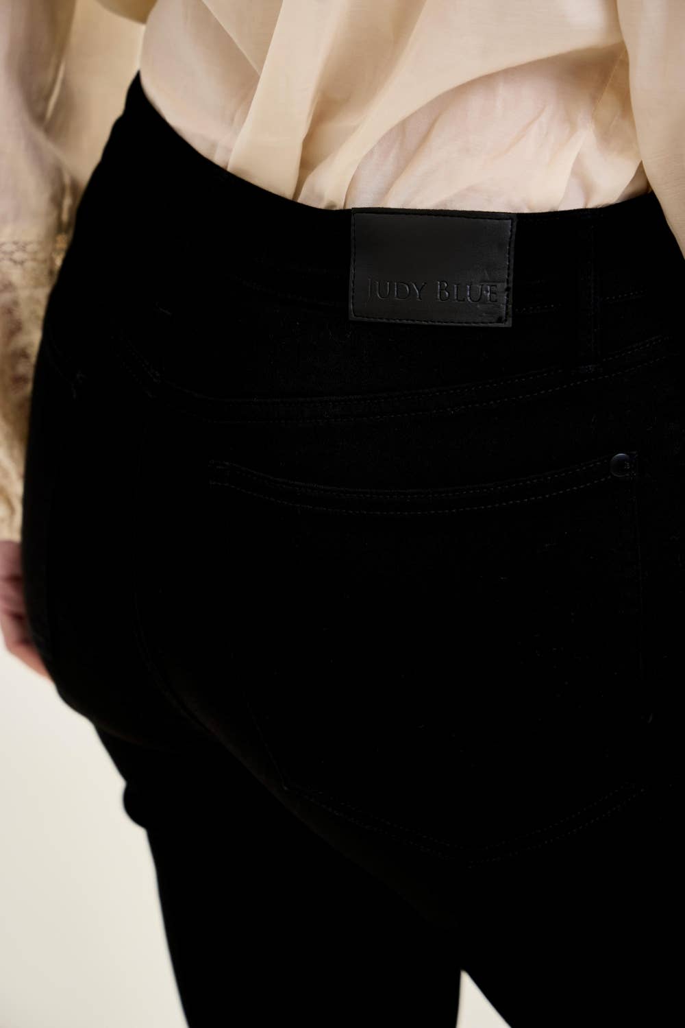 Black HW T.C. Bootcut Jean