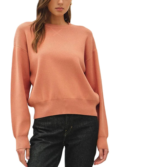 Dusty Peach Sweater