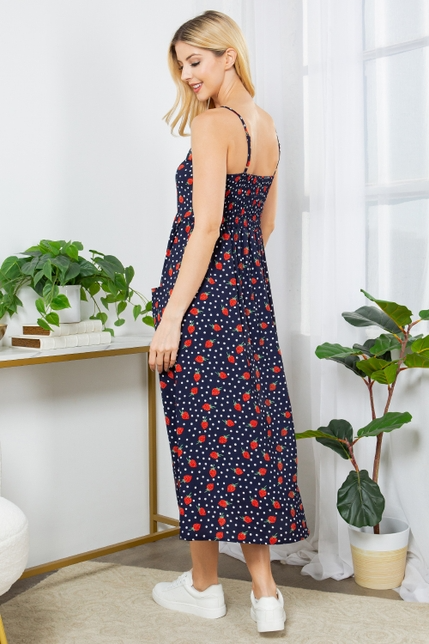 Strawberry Cami Dress