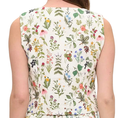 Floral Garden Vest