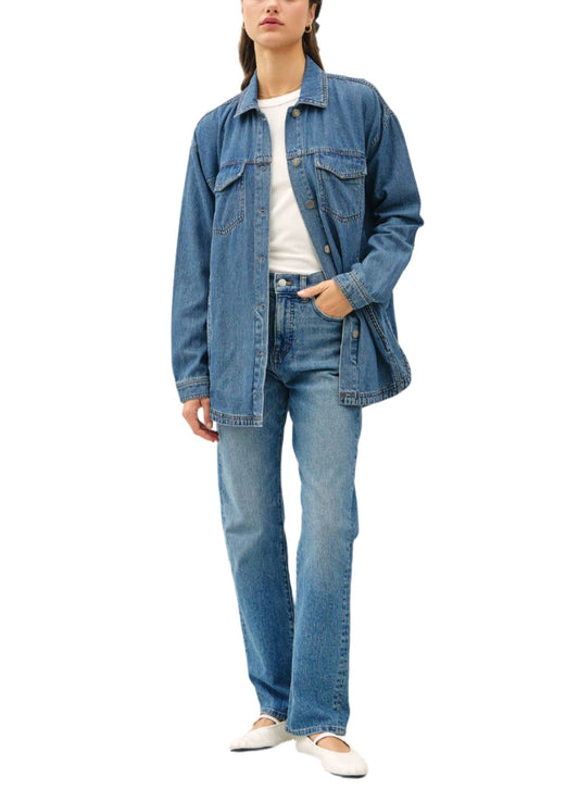 Classic Vintage Denim Shacket