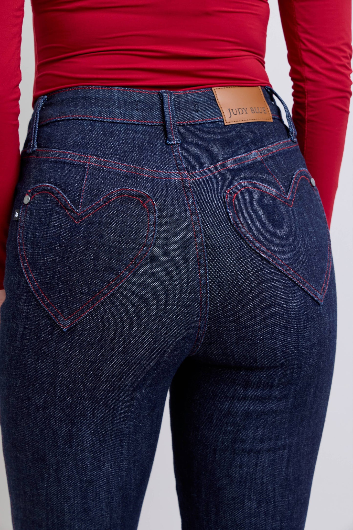 Heart Shaped Back Pockets Skinny