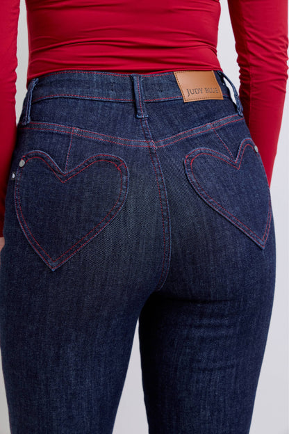 Heart Shaped Back Pockets Skinny