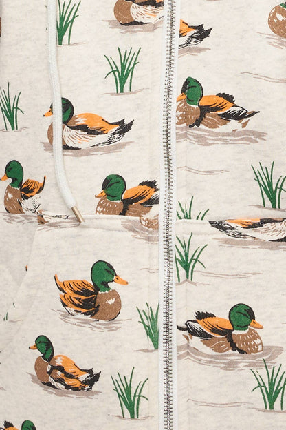 Pre - Order Ducks Zip-Up Hoodie