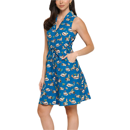 Hedgehog Mushroom Berry Dress