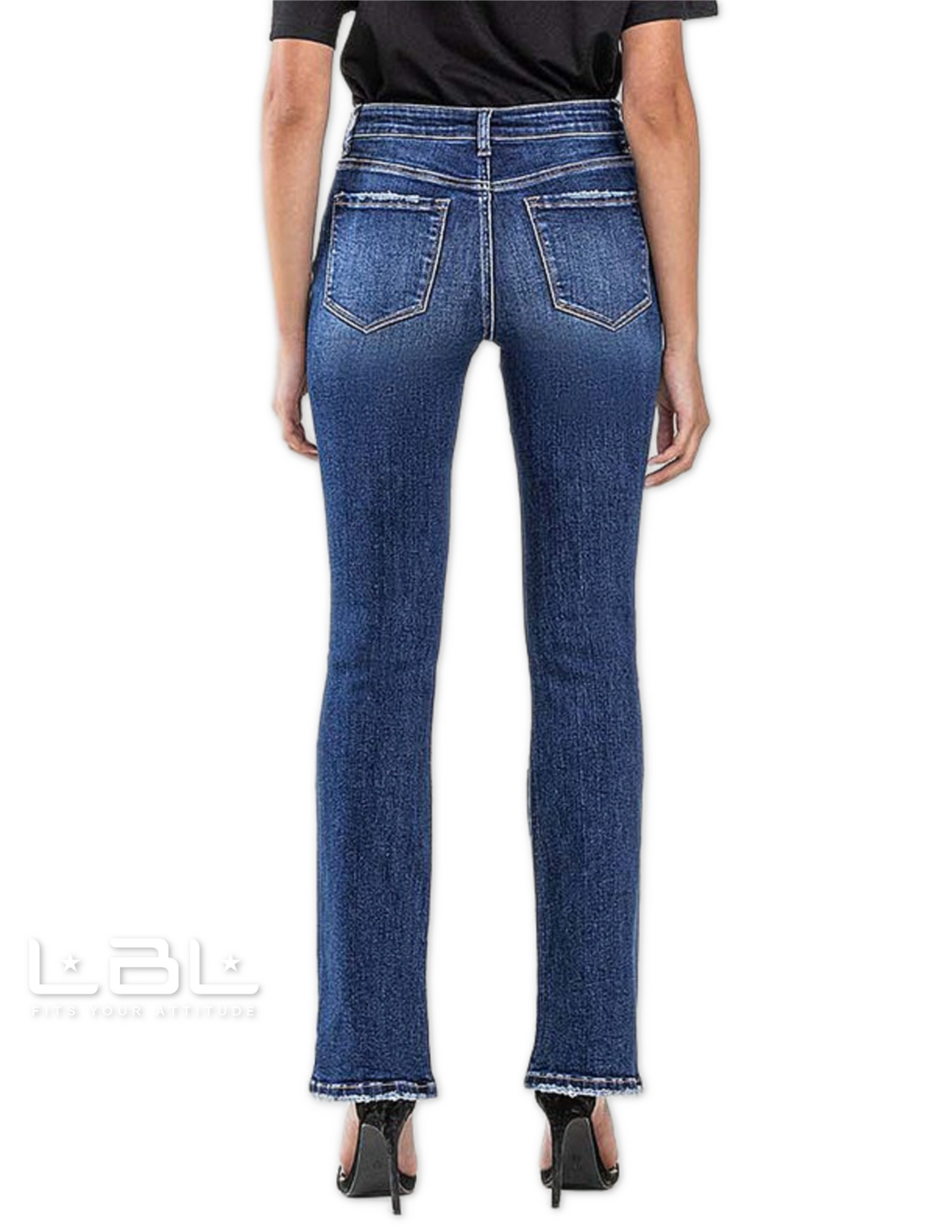 High-Rise Boot Cut Jean